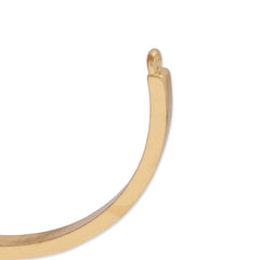 Bangle Connector,Zinc Alloy Filled,Gold plated,curve Suitable for wrist,Easy use,20pcs/lot
