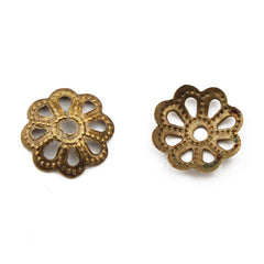 Iron Beads Caps,7MM,Antique Bronze Plated,Sold 2000 pcs per Pkg