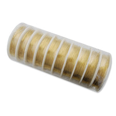 0.3MM Thick Gold Coated Soft Copper Wire,about 23M/25yds per Roll,28Gauge,Sold 10 Rolls Per Lot