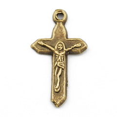 20*11mm Vintage antique bronze Zinc alloy Charms&pendants,cross,sold 300 pcs per pkg