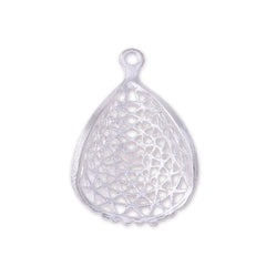 20 Silver 2.9*1.4cm Charm Alloy Leafs Metal Pendant accessories Diy Handmade Pendants Jewelry findings