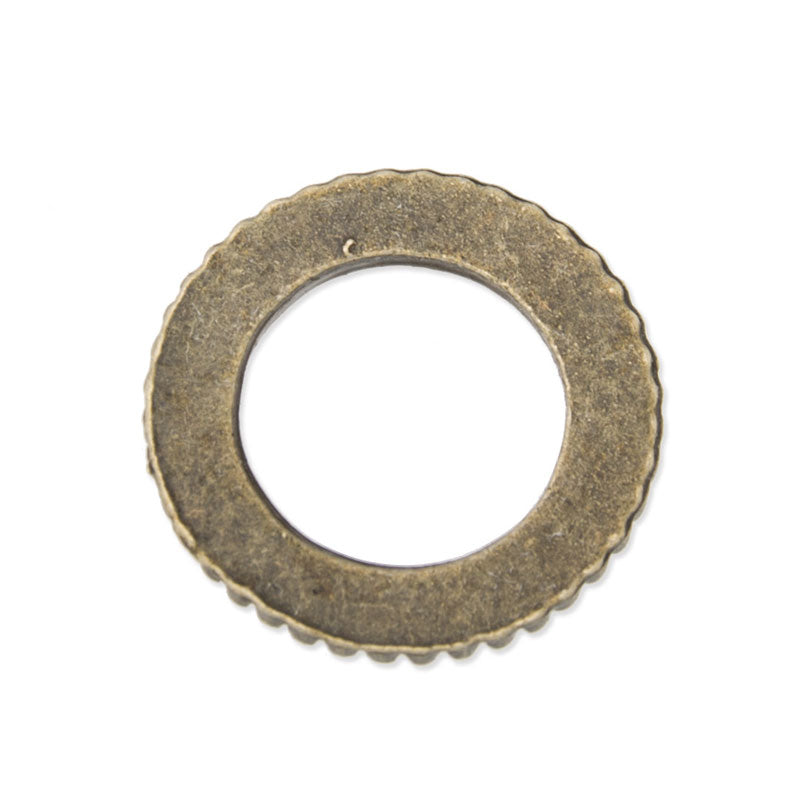 20PCS 15mm Antique Bronze Metal Steampunk, Gear Charms Connector for Gear Jewelry