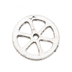 20PCS 15mm Antique Silver Metal Steampunk, Gear Charms Connector for Gear Jewelry