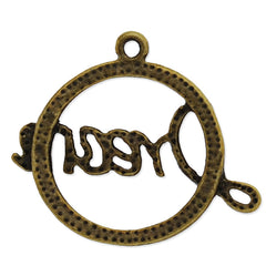 19x23mm antique bronze plated haning charms,dream,zinc alloy filled,modern jewelry charms, 20pieces/lot