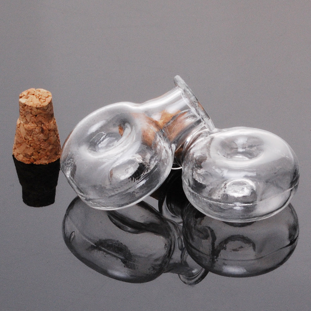 29*24mm Cute mini clear cork stopper glass bottles,small glass bottles with cork,small wish bottles,vials jars containers,empty glass bottles,10pcs/lots