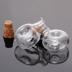 29*24mm Cute mini clear cork stopper glass bottles,small glass bottles with cork,small wish bottles,vials jars containers,empty glass bottles,10pcs/lots
