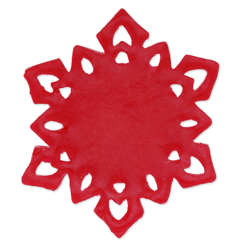 25mm Round frozen pendant blank,Dark red ,Resin filled,20Pieces/lot