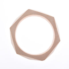 68mm Wooden bracelet Unfinished bangle unpainted bracelet raw wood bracelet Craft supply  2pcs