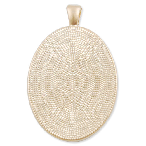 30*40 MM  Oval Cameo Cabochon Base Setting Pendants,Gold Plated,Sold 20 PCS Per Package