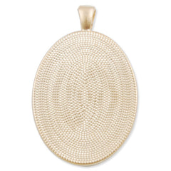 30*40 MM  Oval Cameo Cabochon Base Setting Pendants,Gold Plated,Sold 20 PCS Per Package