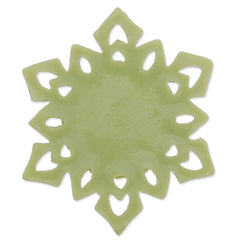 25mm Round frozen pendant blank,Ocean Green,Resin filled,20Pieces/lot