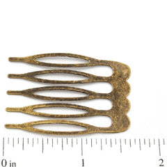 39*26mm Antique Bronze hair bows,Sold 100 PCS per pkg