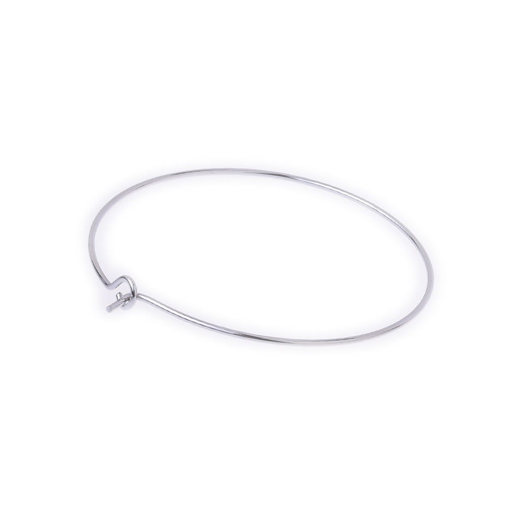 Clip On Hoop Earrings Fashion earrings modern handmade clip earrings diy jewelry 3cm silver  20pcs 10178701