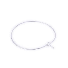 Clip On Hoop Earrings Fashion earrings modern handmade clip earrings diy jewelry 3.5cm white K  20pcs 10178703