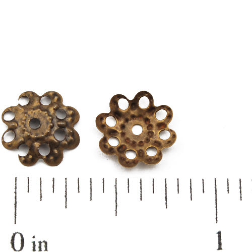 Iron Beads Caps,9MM,Antique Bronze Plated,Sold 1000 pcs per Pkg