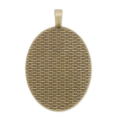 25x35mm Oval simple pendant tray,Zinc alloy filled,Antique Bronze plated,20pcs/lot