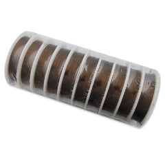0.3MM Thick Coffee Coated Soft Copper Wire,about 23M/25yds per Roll,28Gauge,Sold 10 Rolls Per Lot
