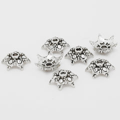 15mm Hollow Star Bead Caps,Antique Silver Diy Jewelry Findings,Charm Bead Caps,Thickness 5.5mm,sold 50pcs/lot