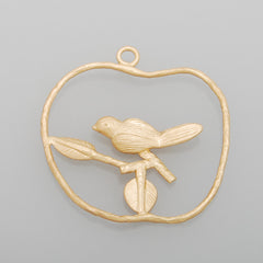 31*29MM lovely modern charms,Bird,Matte Gold,suit for necklace/bracelet/earring ect,sold 10pcs per pkg