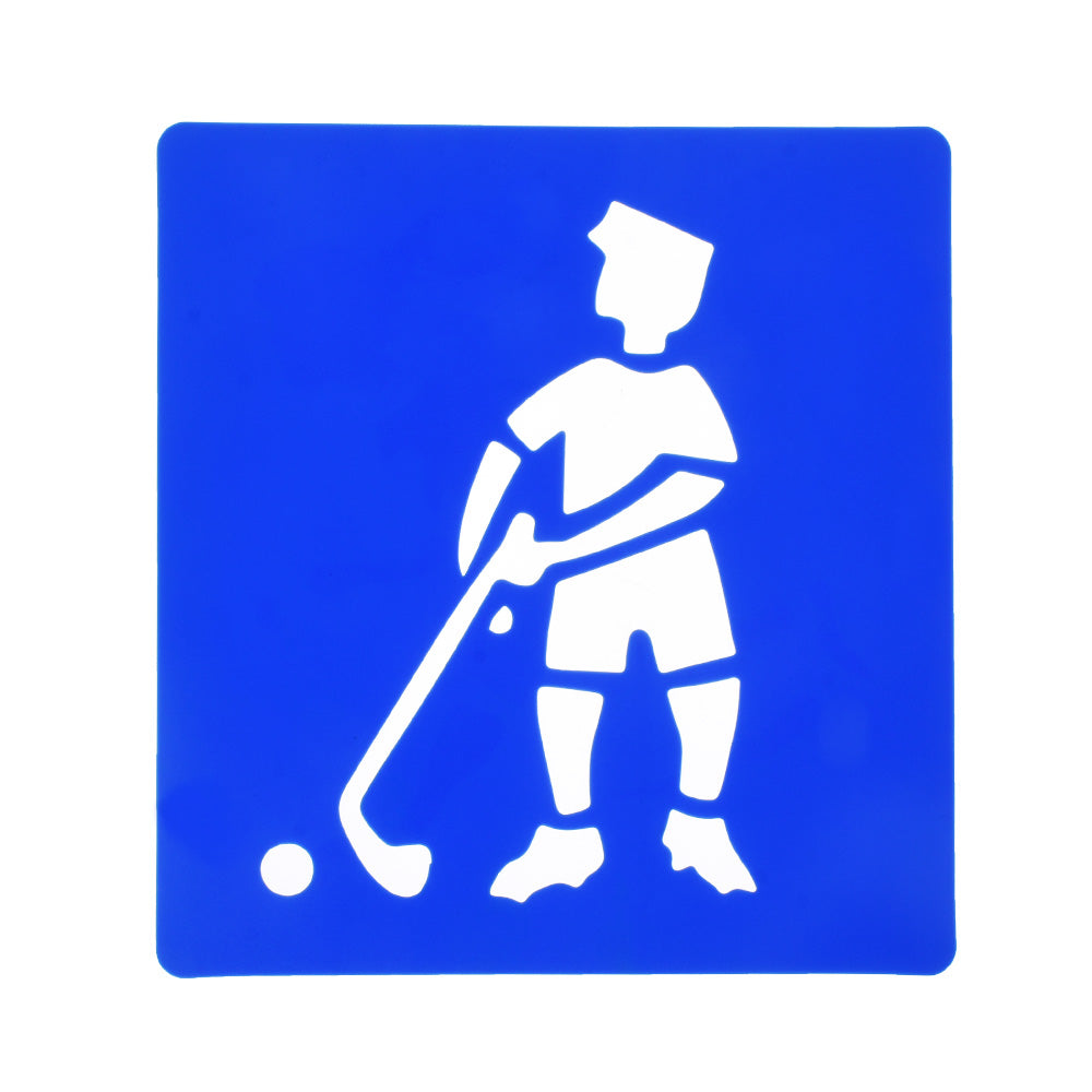 tibetara About 14*15cm Children's sportsman Stencils bullet journal accessories Drawing Stencil template 6 each/lot