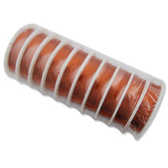0.3MM Thick Light Coffee Coated Soft Copper Wire,about 23M/25yds per Roll,28Gauge,Sold 10 Rolls Per Lot