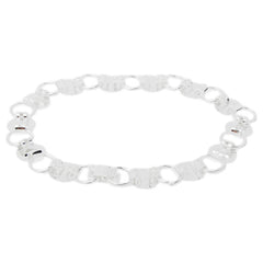 Photo Jewelry Making Silver Bracelete with 13pcs 10mm Pad,5 Pieces/lot