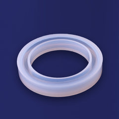 1 pcs Smooth Wide Bangle silicone mold,bracelet mould, for epoxy resin,jewellery Diy ,Inside diameter: 58mm