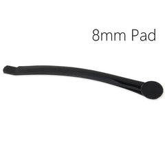 60mm Metal Hair Pins with 8mm round Glue Pad in black,20 picecs/lot