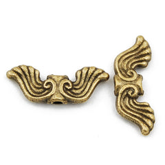 19*8mm Vintage antique bronze Zinc alloy beads,The Greek architectural elements,sold 200 pcs per pkg