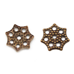 Iron Beads Caps,6MM,Antique Bronze Plated,Sold 2000 pcs per Pkg