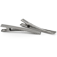 10x85mm Imitation Rhodium Benn clip hairpin Hair clips with teeth in silver tone,Metal,20pcs/lot