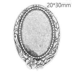 20x30mm anqitue silver plated oval brooch blank,brooch bezel,arabesquitic around,zinc alloy,lead and nickle free,sold by 10pcs/lot