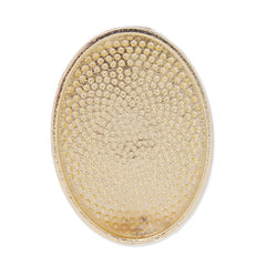 Adjustable ring with 18x25mm oval Bezel,Zinc alloy filled,Gold finished,20pcs/lot