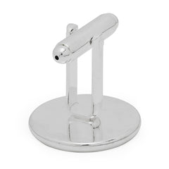 18mm Round Cufflink Blank Base,Silver Plated Cufflink Setting,Metal Brass,20pcs/lot