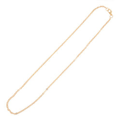 18 inch long necklace chain for pendant,1.5x2mm link size,Lobster Clasp end,Brass chain,golden plated,20pcs/lot