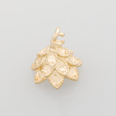 13*10MM lovely modern charms,Flower,Matte gold,suit for necklace/bracelet/earring ect,sold 10pcs per pkg
