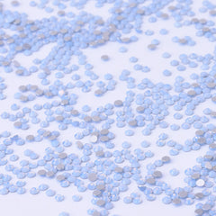 SS6 1440PCS Blue Opal Non Hot Fix Crystal, Flat Back 3D Rhinestones DIY Phone case Nail art design deco supplies