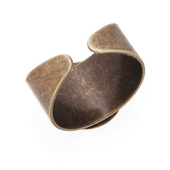 14mm Antique Bronze Plated Adjustable Ring Blanks Base With Flat Pad,fit 14mm glass cabochon,Sold 20PCS Per Package
