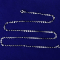0.4*0.2mm link Stainless Steel Chain with Lobster Clasp necklace chain Custom handMade 20