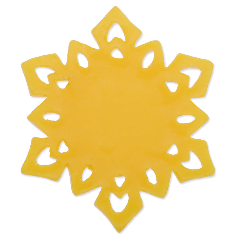 25mm Round frozen pendant blank,Yellow ,Resin filled,20Pieces/lot