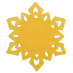 25mm Round frozen pendant blank,Yellow ,Resin filled,20Pieces/lot