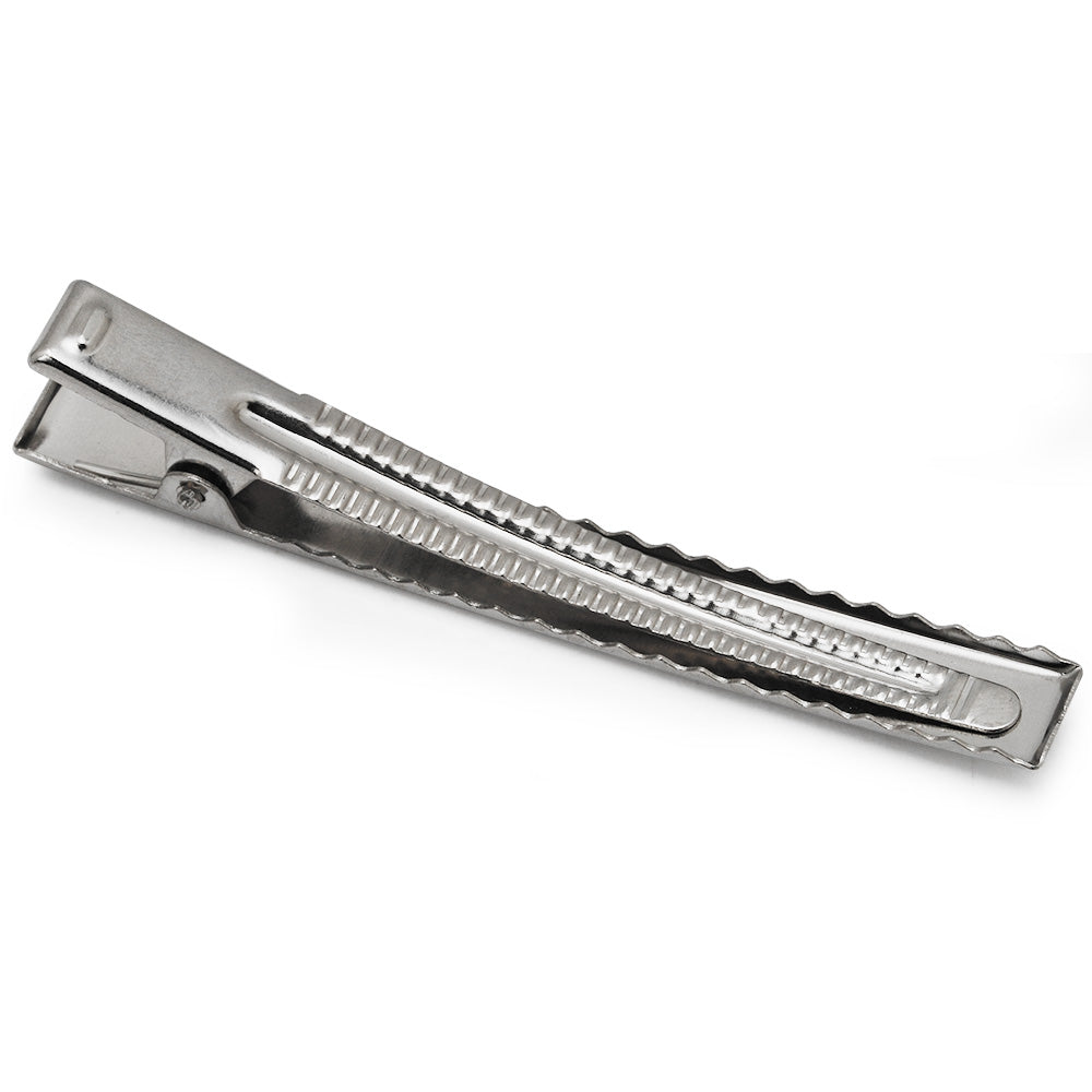 10x85mm Imitation Rhodium Benn clip hairpin Hair clips with teeth in silver tone,Metal,20pcs/lot