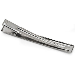 10x85mm Imitation Rhodium Benn clip hairpin Hair clips with teeth in silver tone,Metal,20pcs/lot