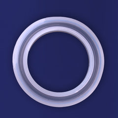 1 pcs Smooth Wide Bangle silicone mold,bracelet mould, for epoxy resin,jewellery Diy ,Inside diameter: 60mm
