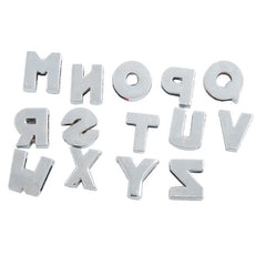 12.5*11.5*5 MM Clear Crystal Rhinestone Letter 