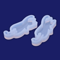 1 pcs Kitten shape Crystal silicone mold pendant  50*20*7mm DIY Jewellery Making  Cabochons for earrings pendant Resin Silicone Mould