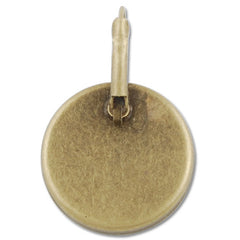 25MM Round Antique Bronze French Lever Back Earrings Blank/Base,fit 25MM glass cabochons,buttons