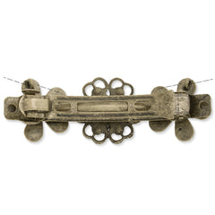 77X26mm Antique Bronze Plated hair clip,flower blank's inner size is 10mm,3 flowers,hair clip,sold 10pcs/lot