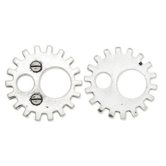 20mm Antique silver Metal Steampunk,Gear Charms Connector for Gear Jewelry,50 picecs/lot