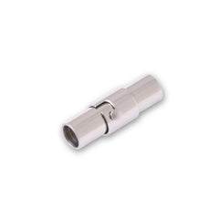 3mm Stainless Steel Bracelet Clasps, Leather Clasps Round Bracelet Clasps ,Cord End Clasp 5pcs
